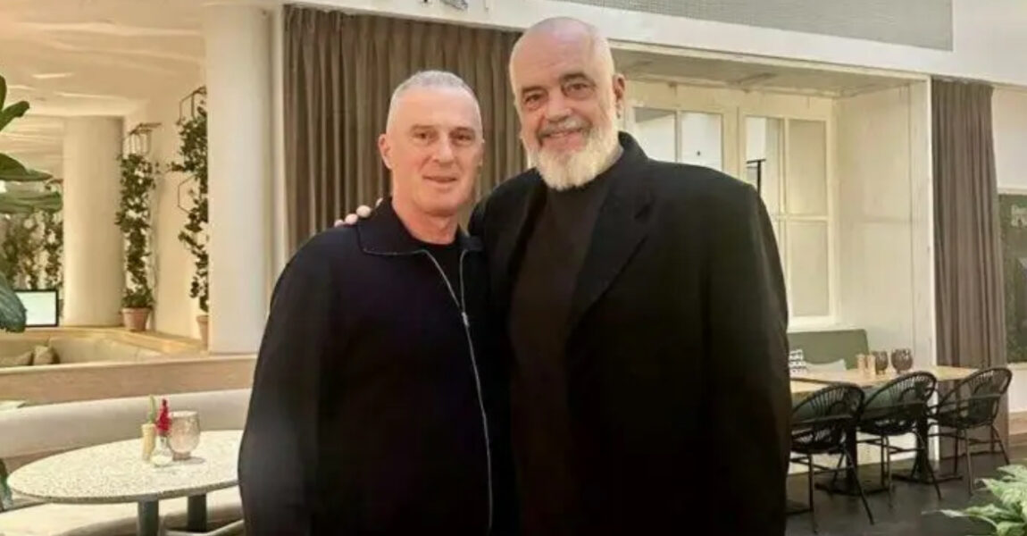 Vëllai i Hashim Thaçit, Blerim Thaçi, takohet me Edi Ramën në Hagë