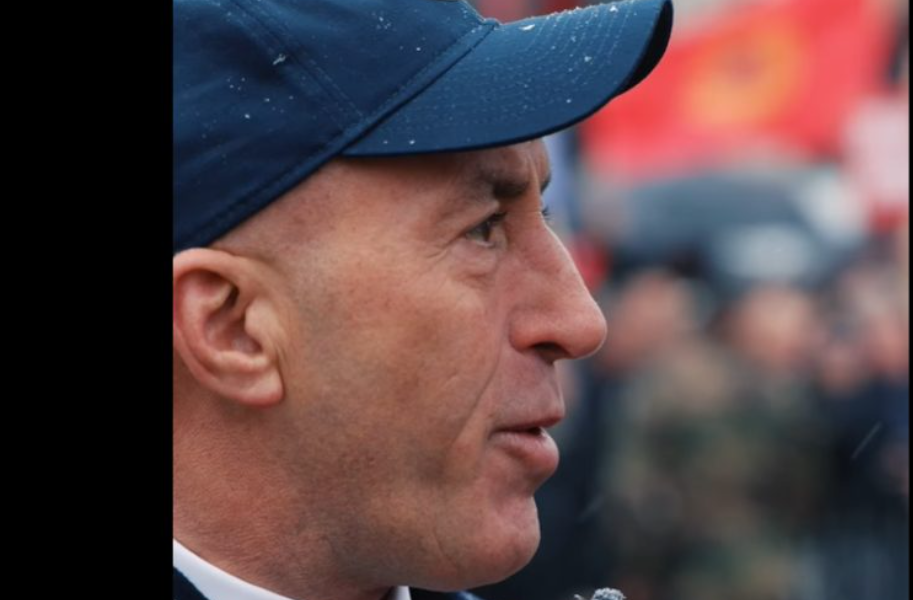 Haradinaj i bashkohet marshit: Krejt populli është me ata në Hagë, i presim të lirë