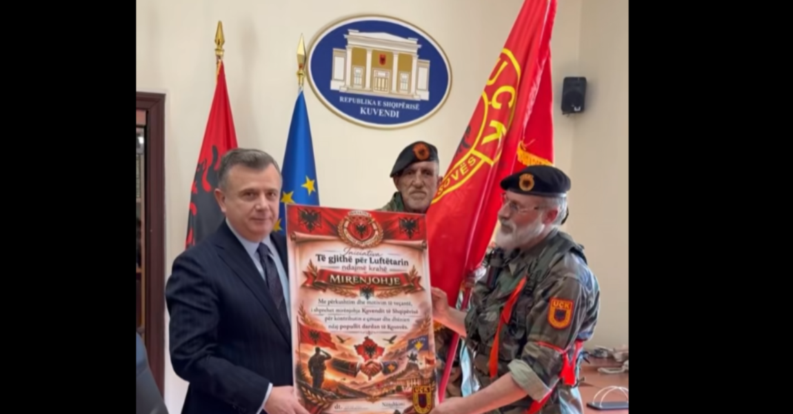 Taulant Balla: Asnjëherë më bukur Kuvendi i Shqipërisë ndërsa mirëpret ish-anëtarë të Ushtrisë Çlirimtare të Kosovës🦅🇦🇱🇽🇰 Iniciativa “Të gjithë për Luftëtarin” i shprehin MIRËNJOHJEN Kuvendit të Shqipërisë për mbështetjen dhe për angazhimin në mbrojtje të pafajësisë së udhëheqësve të Ushtrisë Çlirimtare të Kosovës