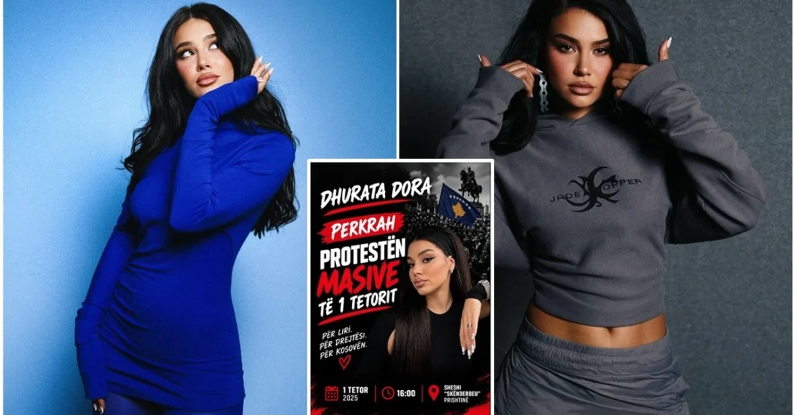 “Jo në emrin tim”, Dhurata Dora i bashkohet thirrjes për protestën e 1 tetorit