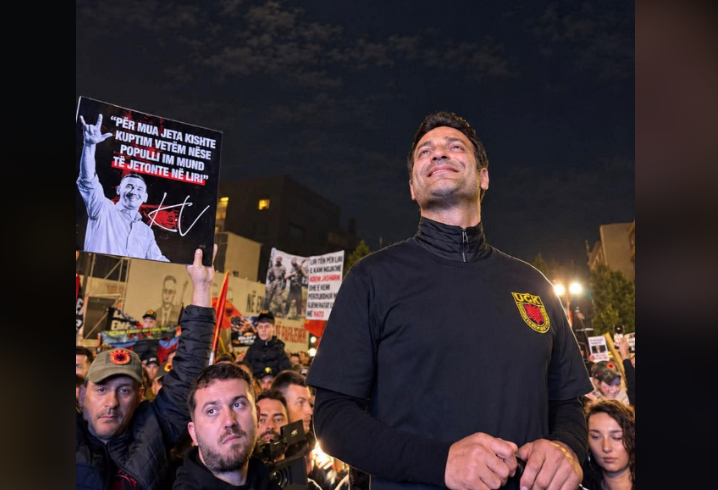 Ramë Lahaj në mesin e folësve të natës së 7-të të protestës